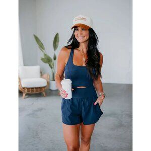 FREE PEOPLE Movement Righteous Runsie in Supernova Size Small